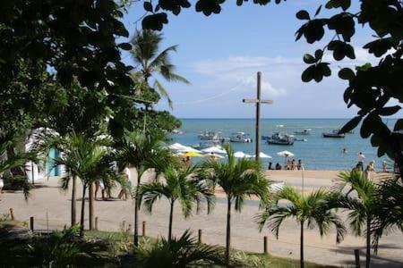 Apt Na Praia Do Forte Em Condominio Frente Mar! 외부 사진