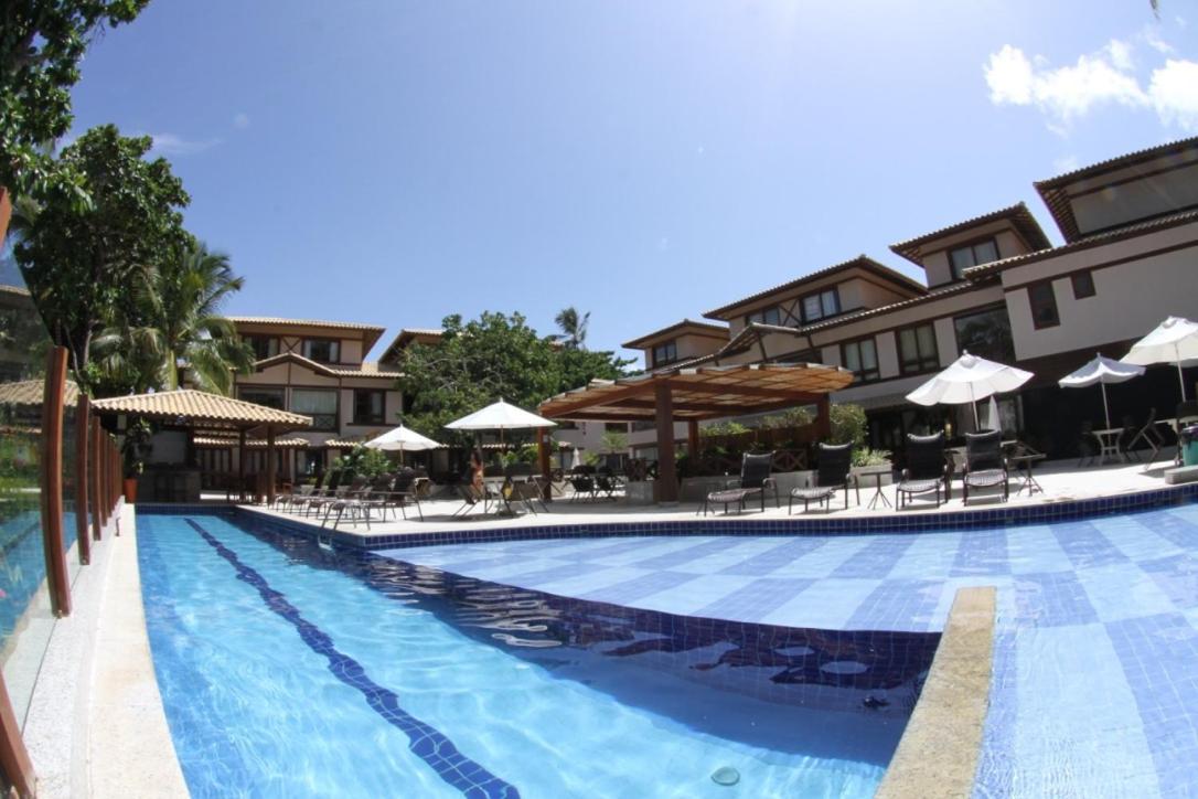 Apt Na Praia Do Forte Em Condominio Frente Mar! 외부 사진