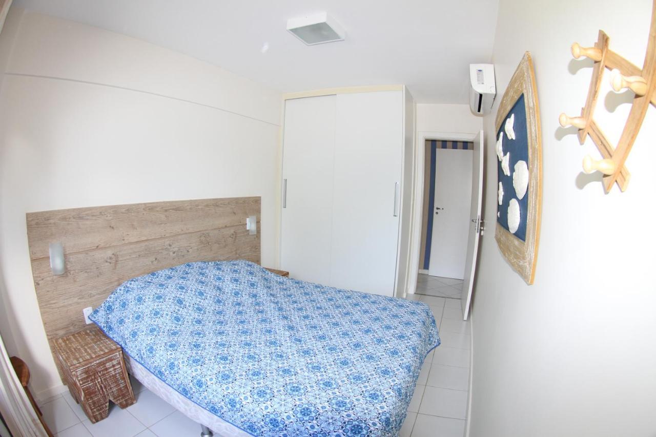 Apt Na Praia Do Forte Em Condominio Frente Mar! 외부 사진