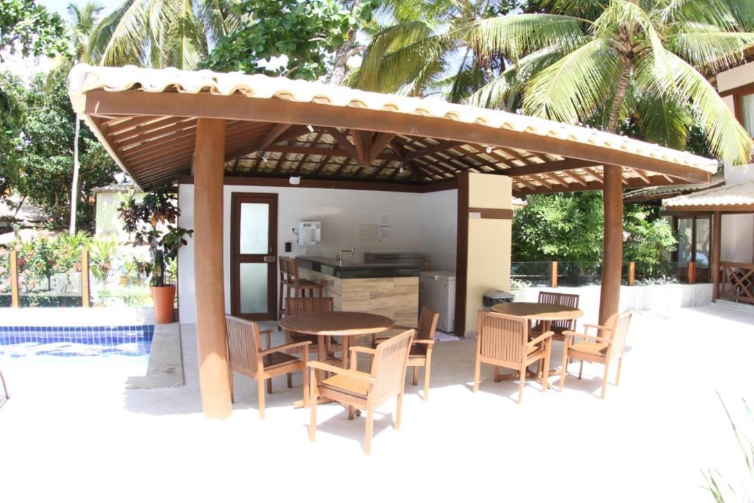 Apt Na Praia Do Forte Em Condominio Frente Mar! 외부 사진