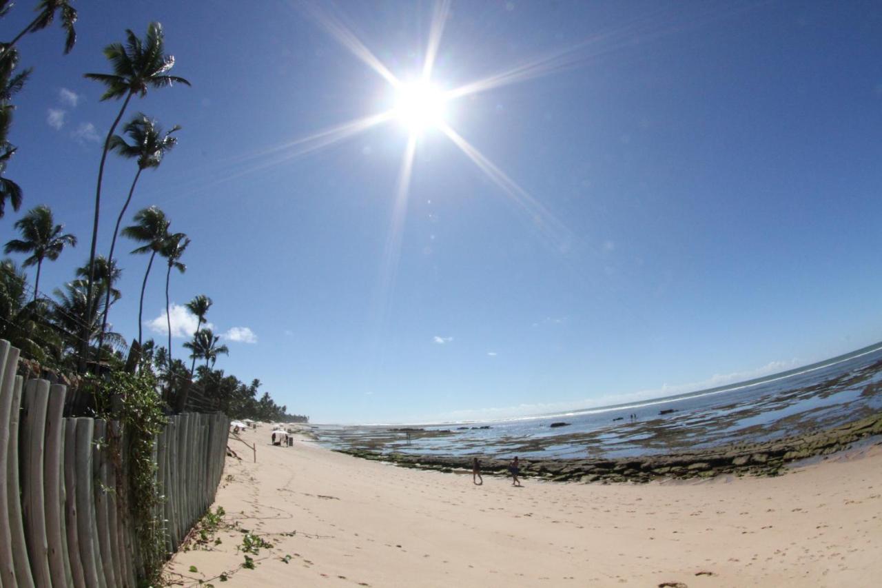 Apt Na Praia Do Forte Em Condominio Frente Mar! 외부 사진