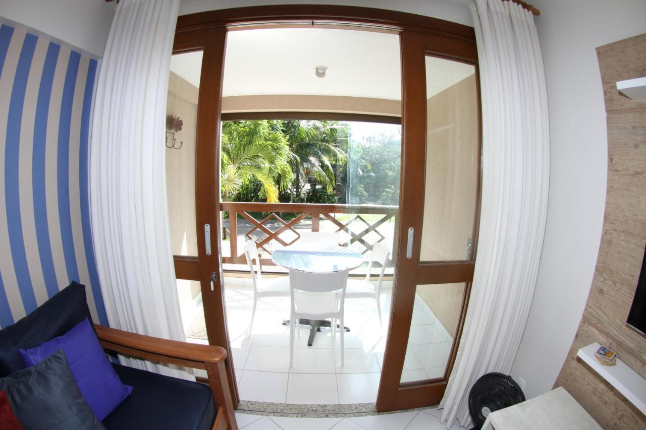 Apt Na Praia Do Forte Em Condominio Frente Mar! 외부 사진