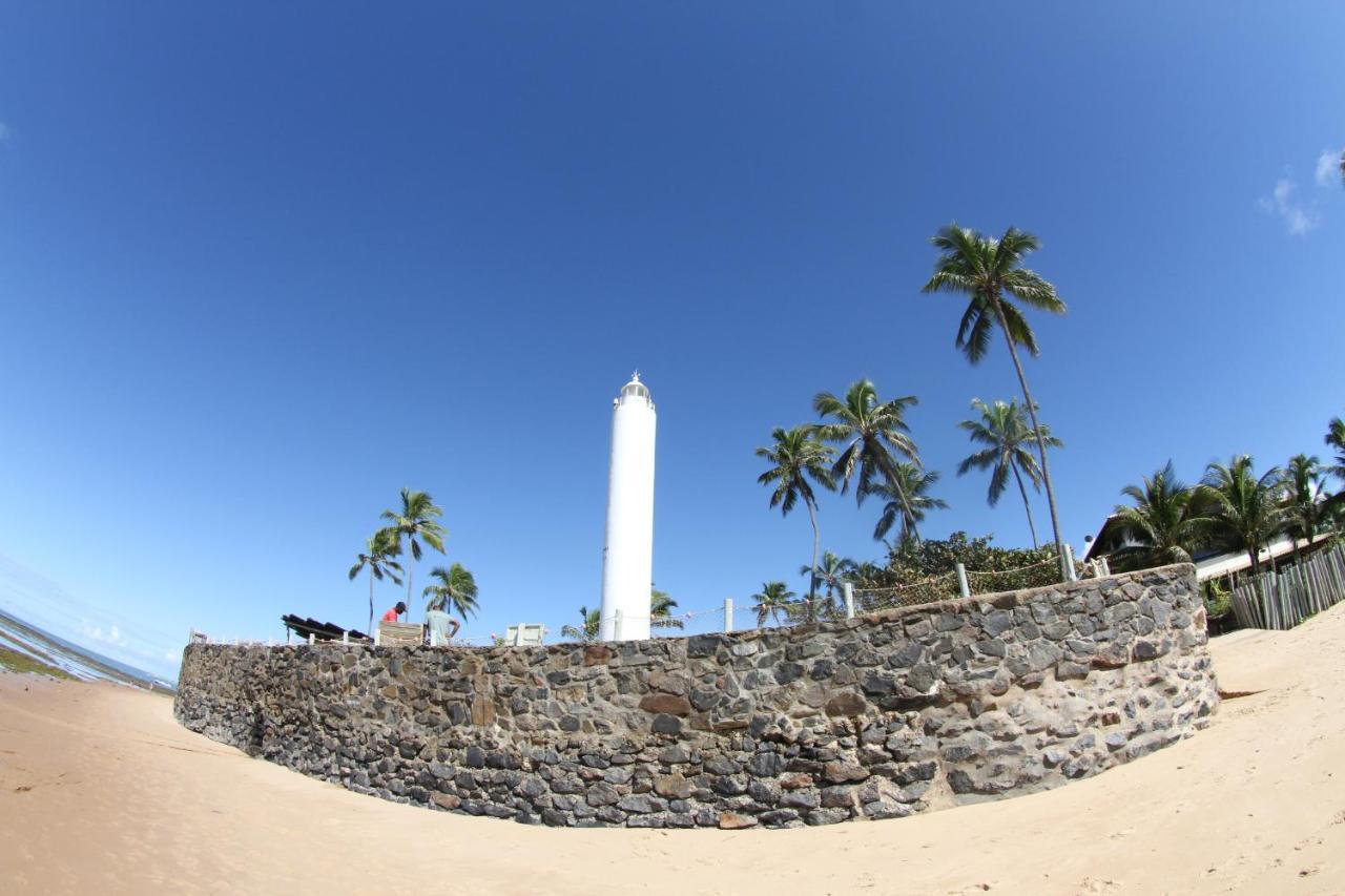 Apt Na Praia Do Forte Em Condominio Frente Mar! 외부 사진