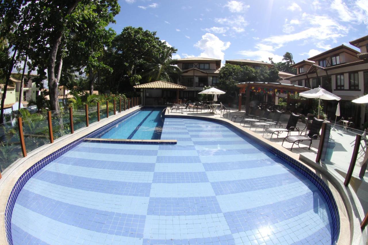 Apt Na Praia Do Forte Em Condominio Frente Mar! 외부 사진