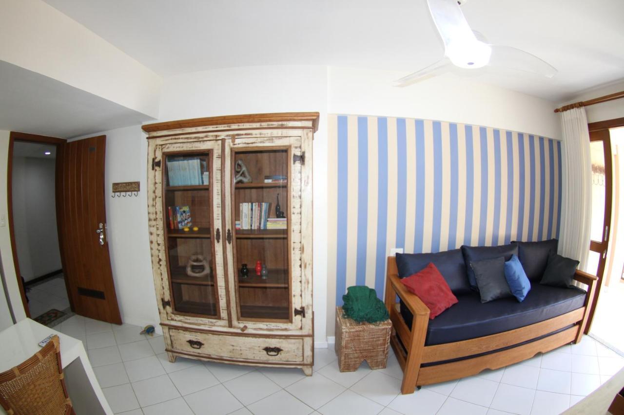 Apt Na Praia Do Forte Em Condominio Frente Mar! 외부 사진